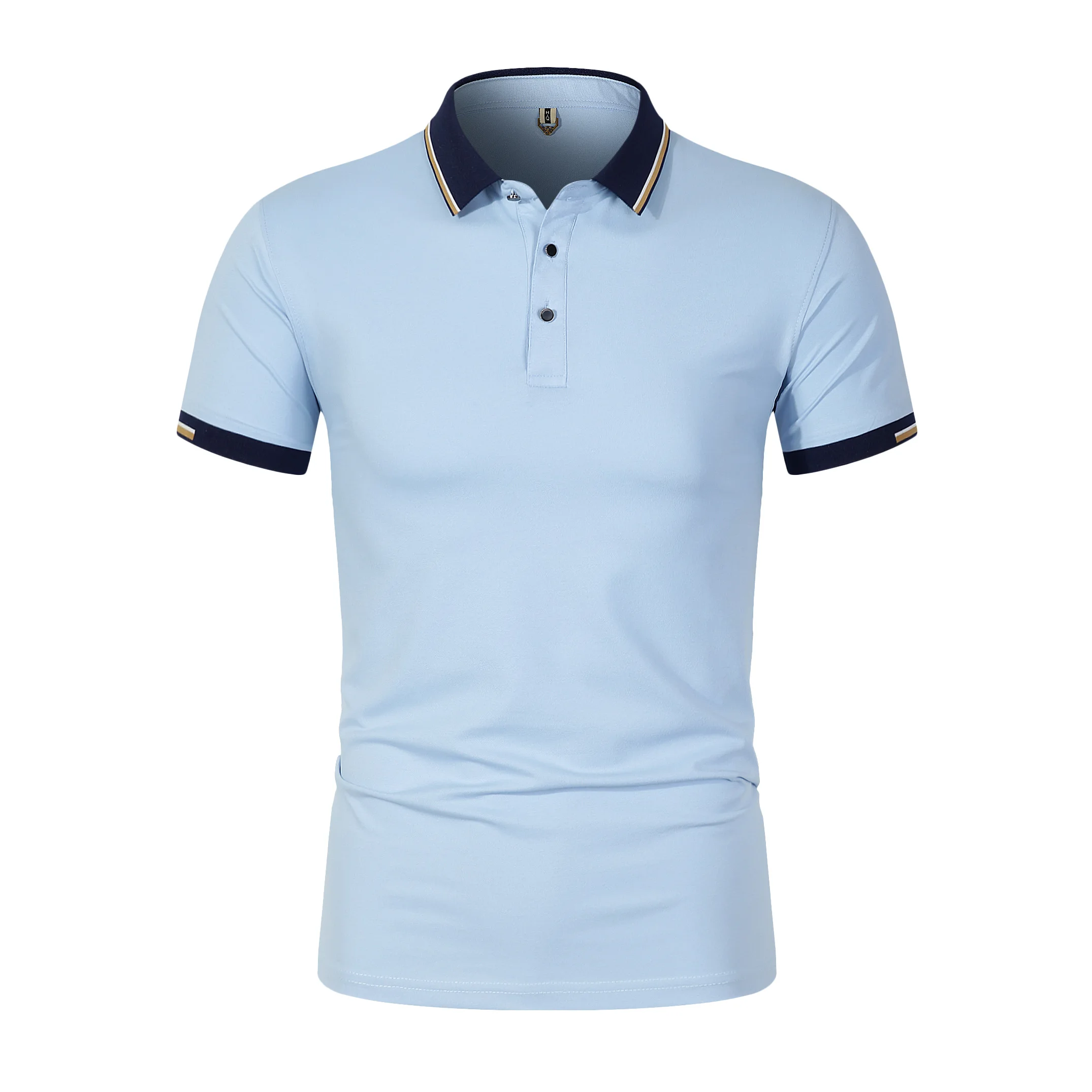 Men's Solid Color Short Sleeve T-Shirt Collar Polo Comfortable Breathable Fashion Basic Fit for Spring/Summer
Men's Solid Color Short Sleeve T-Shirt Collar Polo Comfortable Breathable Fashion Basic Fit for Spring/Summer
