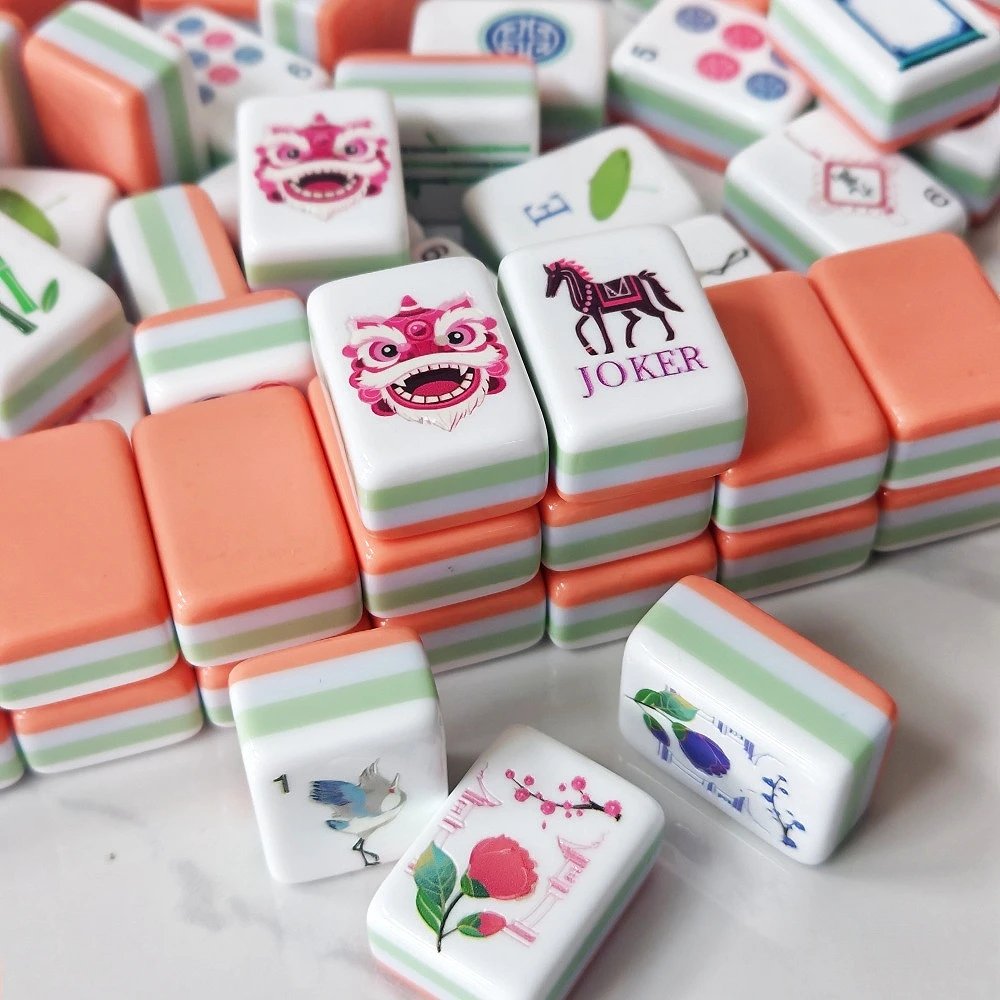 Hot Sale Premium Luxury 4-Layer Acrylic American Mahjong Set Portable Mah Jongg Sets Engraved Mahjong Tiles for Adult Board Game
Hot Sale Premium Luxury 4-Layer Acrylic American Mahjong Set Portable Mah Jongg Sets Engraved Mahjong Tiles for Adult Board Game