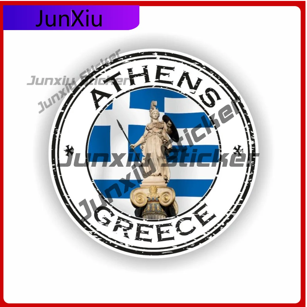 Athens Athena Statue Greece Seal Sticker Round Premium Vehicle Sticker For Bumper Helmet Weatherproof Decoration Auto Waterproof
Athens Athena Statue Greece Seal Sticker Round Premium Vehicle Sticker For Bumper Helmet Weatherproof Decoration Auto Waterproof