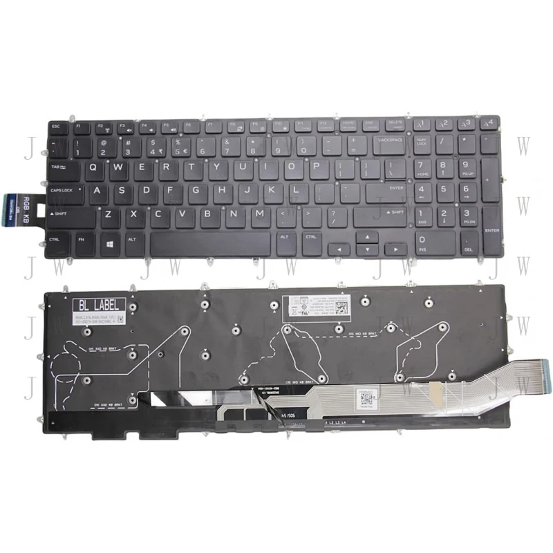 Клавиатура DDW с подсветкой (американская раскладка) для ноутбуков Dell ALIENWARE M17 R1 M15 R1, артикулы 06F8R5, 3D7NN
Клавиатура DDW с подсветкой (американская раскладка) для ноутбуков Dell ALIENWARE M17 R1 M15 R1, артикулы 06F8R5, 3D7NN