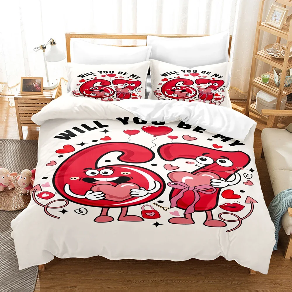 67 POP Culture 3D Print Duvet Cover Set Modern Style Bedding Set King Queen Twin Size Birthday Gift for Bedroom Decor Soft
67 POP Culture 3D Print Duvet Cover Set Modern Style Bedding Set King Queen Twin Size Birthday Gift for Bedroom Decor Soft