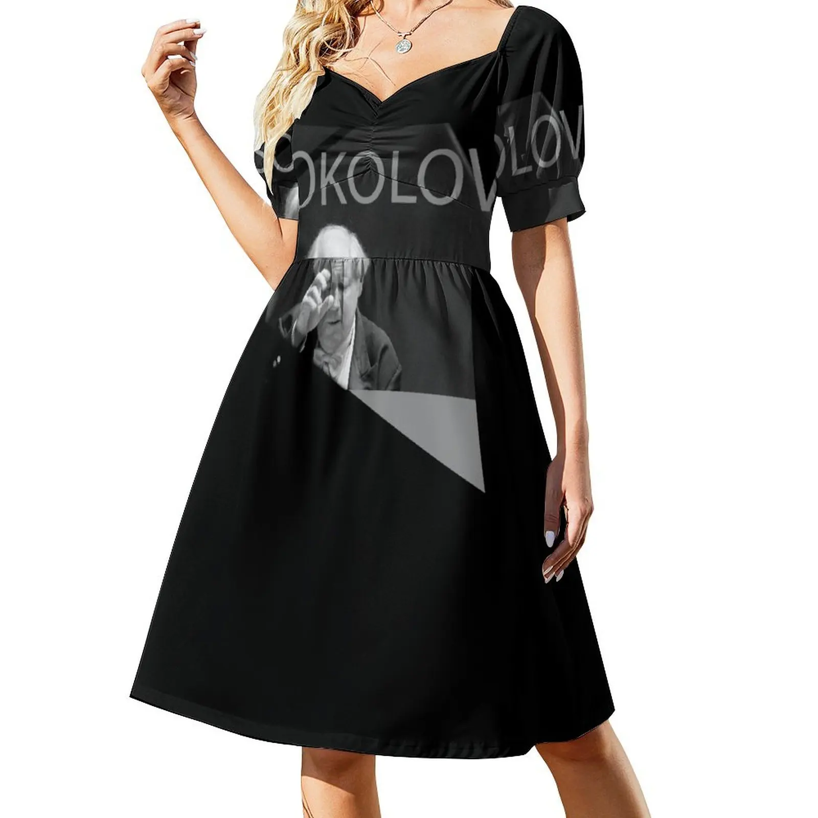 Grigory Sokolov Short-Sleeved Dress women dress summer dress woman 2025 trendy
Grigory Sokolov Short-Sleeved Dress women dress summer dress woman 2025 trendy