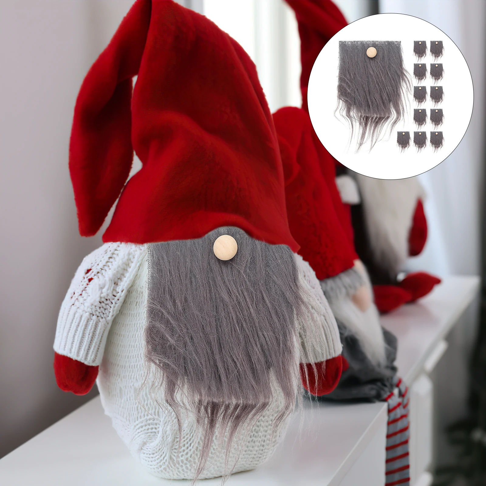 Christmas Decor Dwarf Accessory Set Gnome Beards for Crafting Precut White Crafts Fake Dye Kits Man
Christmas Decor Dwarf Accessory Set Gnome Beards for Crafting Precut White Crafts Fake Dye Kits Man