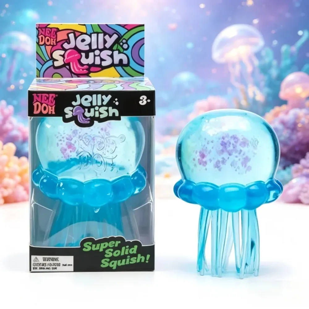 Simulation Jellyfish Squishy Toy Glitter Fidget Toy Ultra Soft TPR Squeeze Toy Anxiety Relief Decompression Toy
Simulation Jellyfish Squishy Toy Glitter Fidget Toy Ultra Soft TPR Squeeze Toy Anxiety Relief Decompression Toy
