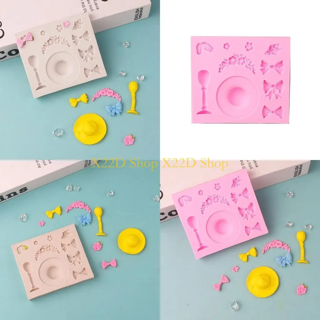 X22D Шляпа Bowknot Flower Силиконовая плесень плесень для пирога DIY DIY ИНСТРУМЕНТ ДЛЯ ИЗОБРАЖЕНИЯ для изготовления шоколада,
X22D Шляпа Bowknot Flower Силиконовая плесень плесень для пирога DIY DIY ИНСТРУМЕНТ ДЛЯ ИЗОБРАЖЕНИЯ для изготовления шоколада,