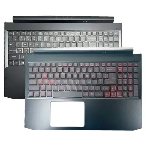 Nuevo teclado Original retroiluminado de EE. UU. para Acer Nitro 5 AN515-55 AN515-56 AN515-57 N20C1 N18C3 funda superior para portátil cubierta superior reposamanos