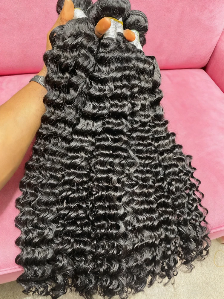 14A Пучки человеческих волос с глубокими волнами 26 28 30 дюймов 100% необработанные вьющиеся девственные волосы для наращивания 3 4 пучка натуральных настоящих человеческих волос
14A Пучки человеческих волос с глубокими волнами 26 28 30 дюймов 100% необработанные вьющиеся девственные волосы для наращивания 3 4 пучка натуральных настоящих человеческих волос