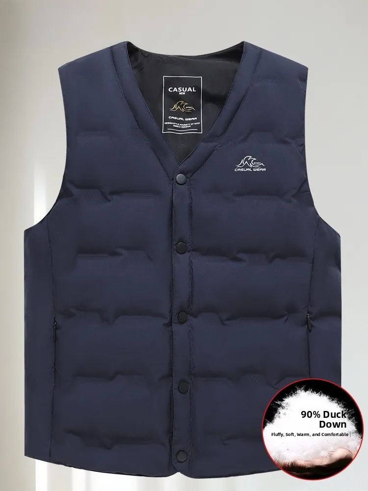 Yaloo Men's down Vest Lightweight Casual Outerwear Fall Winter New Sle Faion Urban Sle Du down Vest for Dad
Yaloo Men's down Vest Lightweight Casual Outerwear Fall Winter New Sle Faion Urban Sle Du down Vest for Dad