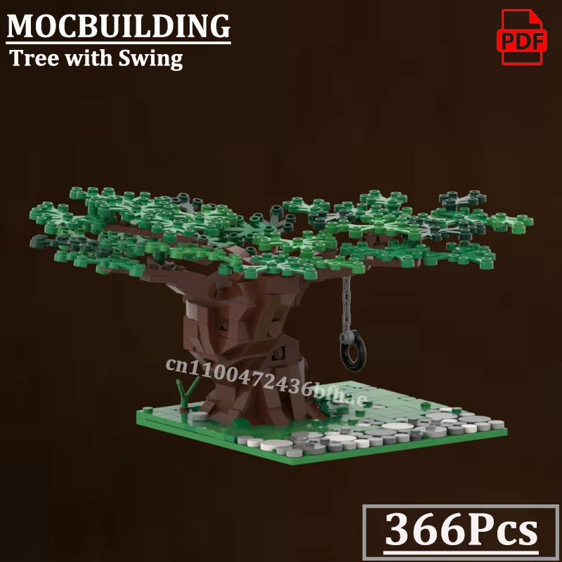 Tree with Swing Diorama Tree Buildings Model MOCBUILDING Plant Natural City Street View Park Construction Toys Gift
Tree with Swing Diorama Tree Buildings Model MOCBUILDING Plant Natural City Street View Park Construction Toys Gift