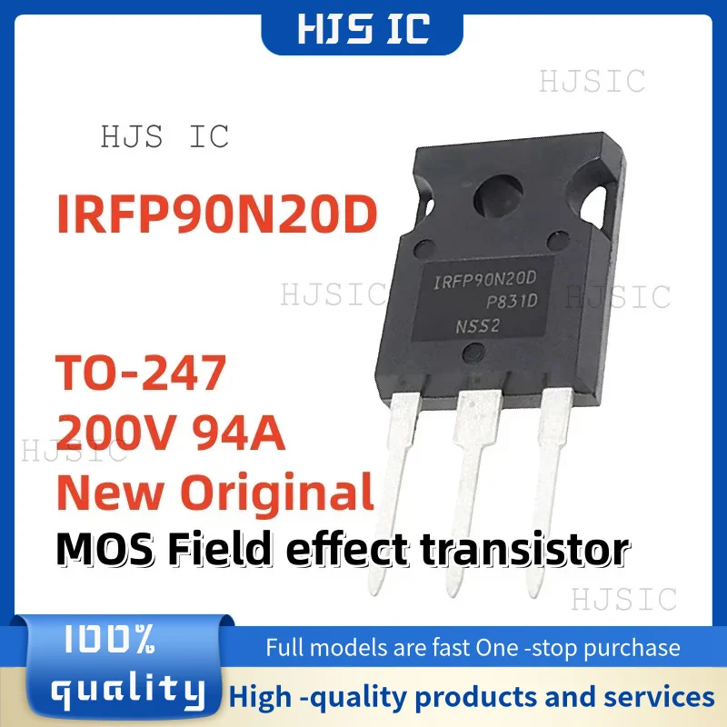 5-10PCS 100% New Original IRFP90N20D IRFP90N20DPBF TO-247 200V 94A MOS Field effect transistor In Stock
5-10PCS 100% New Original IRFP90N20D IRFP90N20DPBF TO-247 200V 94A MOS Field effect transistor In Stock