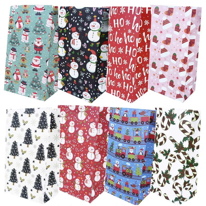 5pcs Christmas Gift Kraft Paper Bags Santa Elk Cookie Candy Packaging Bag For Christmas Home Decoration 2024 Xmas New Year Gifts
5pcs Christmas Gift Kraft Paper Bags Santa Elk Cookie Candy Packaging Bag For Christmas Home Decoration 2024 Xmas New Year Gifts