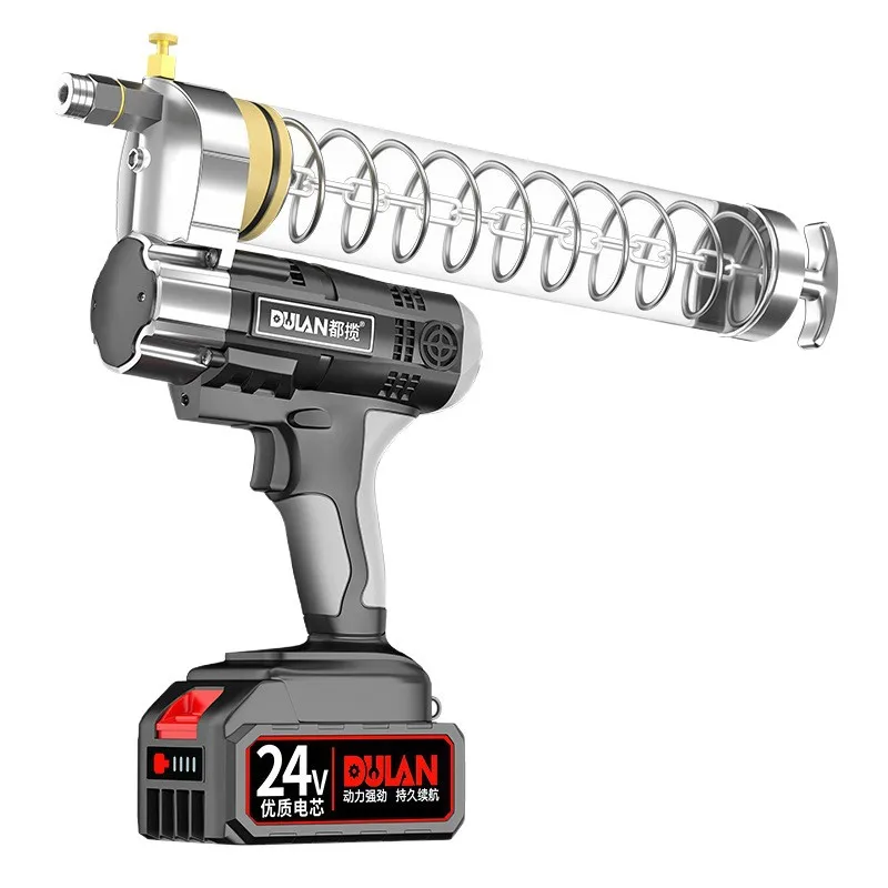 New 24V Rechargeable Lithium Electric Grease Gun, Automatic High-Pressure Lubrication Tool for Excavator & Construction Machiner
New 24V Rechargeable Lithium Electric Grease Gun, Automatic High-Pressure Lubrication Tool for Excavator & Construction Machiner