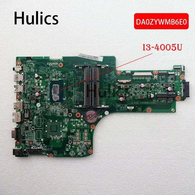 Hulics используется DA0ZYWMB6E0 NBMNX11001 NBMNX11004 NBMNX11005 I3-4005U материнская плата процессора для Acer Aspire E5-731G E5-771G основная плата
Hulics используется DA0ZYWMB6E0 NBMNX11001 NBMNX11004 NBMNX11005 I3-4005U материнская плата процессора для Acer Aspire E5-731G E5-771G основная плата