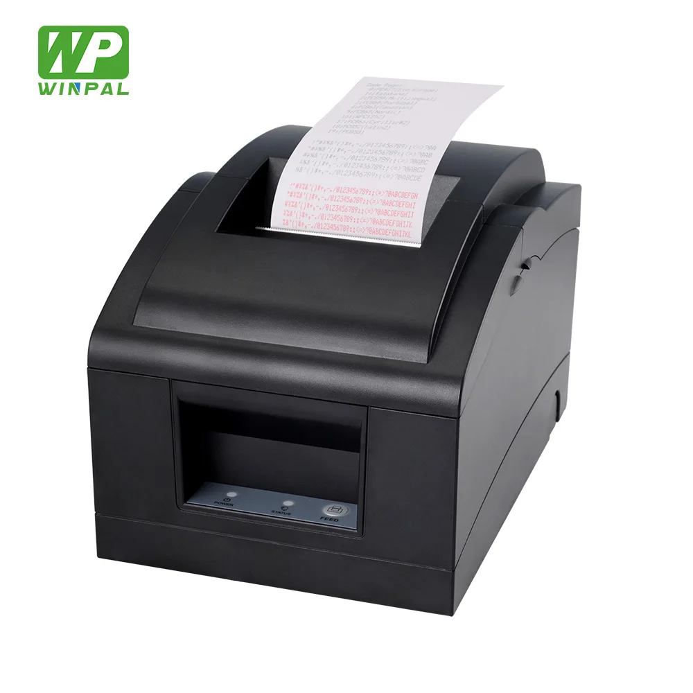 Winpal WP-M3A 76-миллиметровый матричный чековый принтер с автоматическим резаком, дополнительная машина для печати счетов, POS-принтер
Winpal WP-M3A 76-миллиметровый матричный чековый принтер с автоматическим резаком, дополнительная машина для печати счетов, POS-принтер