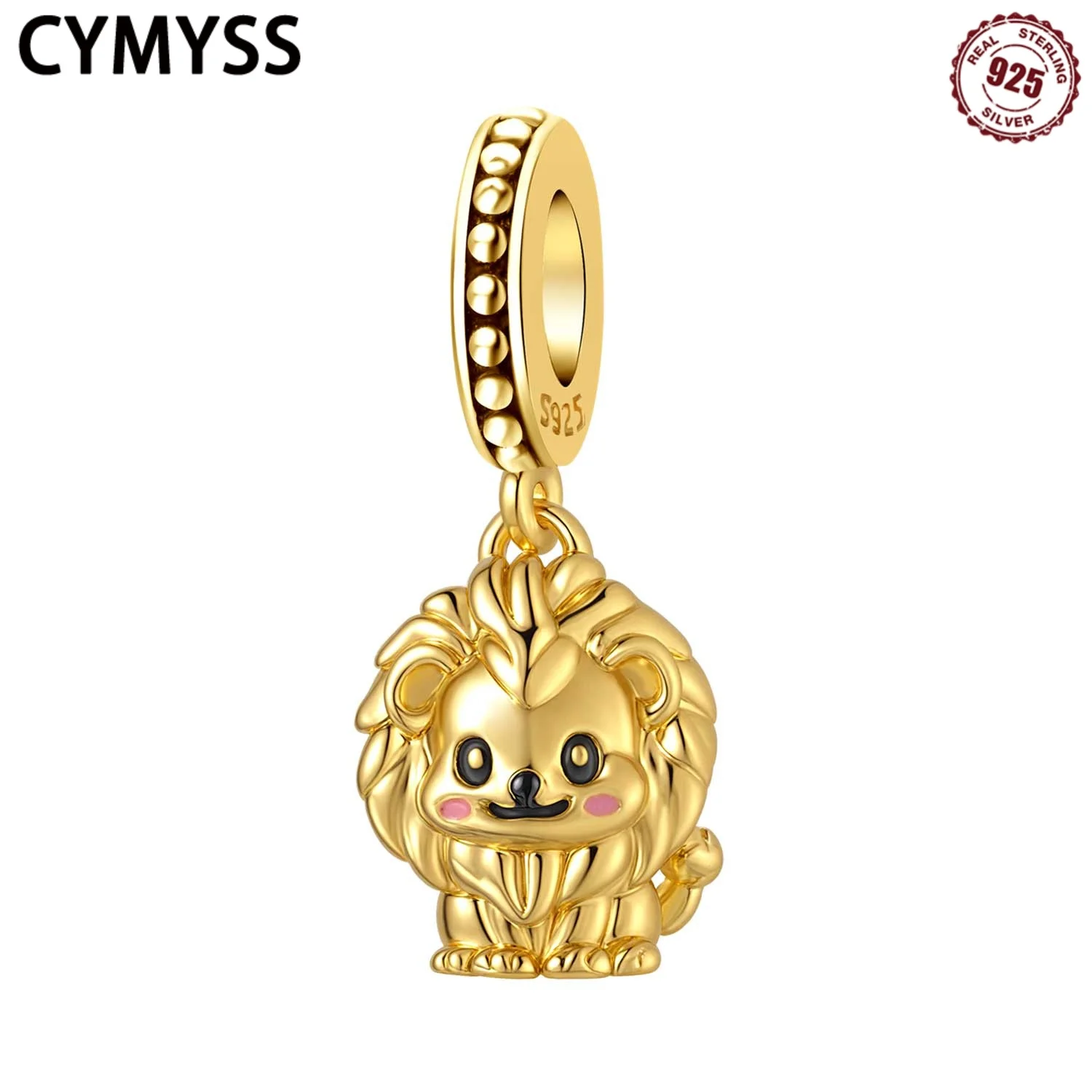 CYMYSS 2025 New S925 Sterling Silver Cute Gold Lion Animal Pendant Boutique Travel Birthday Party Jewelry Gift Women's Pendant
CYMYSS 2025 New S925 Sterling Silver Cute Gold Lion Animal Pendant Boutique Travel Birthday Party Jewelry Gift Women's Pendant