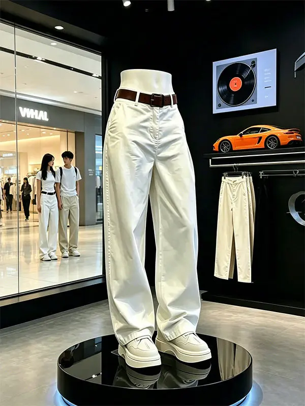 Cleanfit Khaki Wide Leg Pants Men Summer American Retro Straight Casual Loose Drapey Long Trousers Fashionable Loose Fit
Cleanfit Khaki Wide Leg Pants Men Summer American Retro Straight Casual Loose Drapey Long Trousers Fashionable Loose Fit