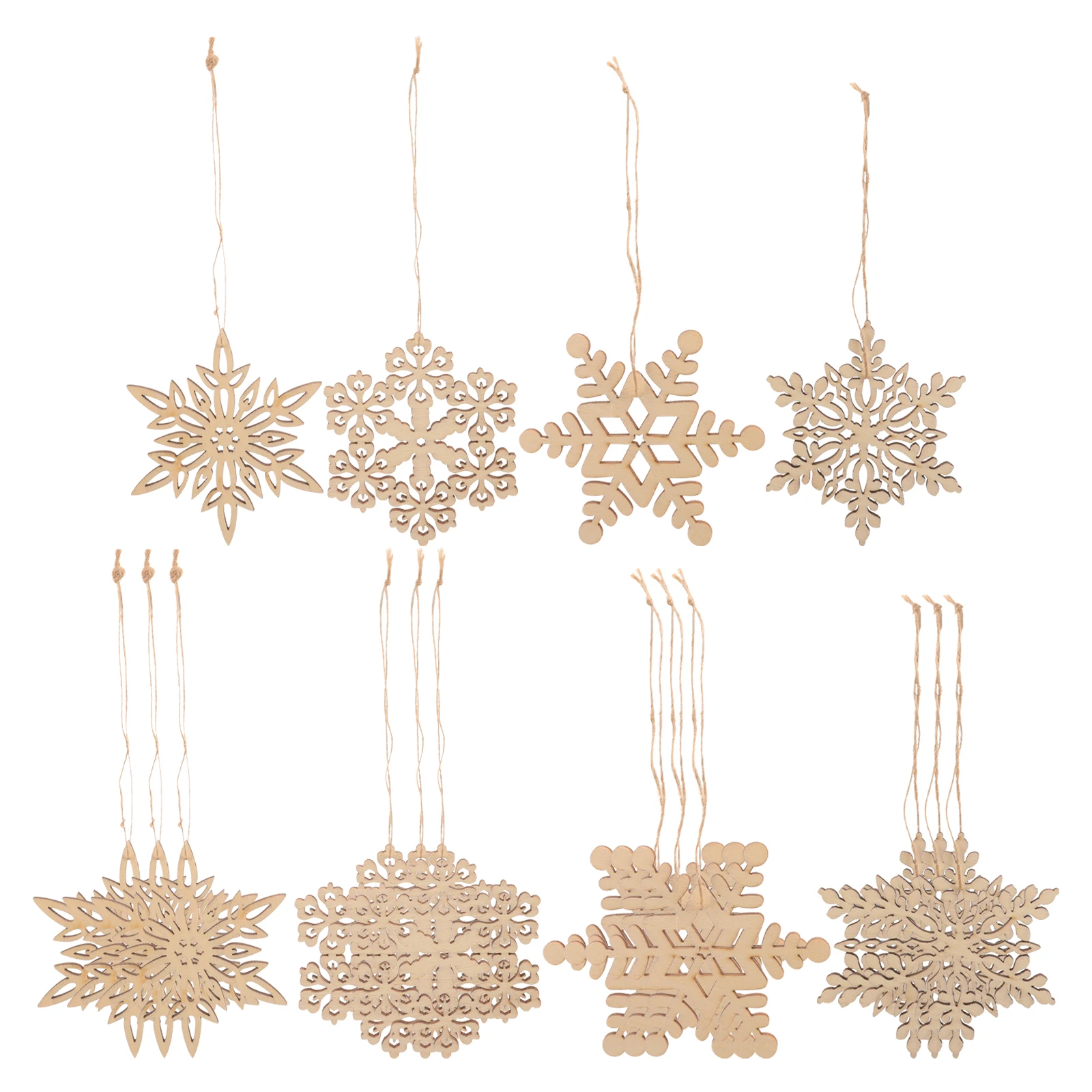 40pcs Wooden Snowflake Decoration Unfinished Xmas Pendants Hand Painting Craft Supplies Christmas Tree Ornament Decor
40pcs Wooden Snowflake Decoration Unfinished Xmas Pendants Hand Painting Craft Supplies Christmas Tree Ornament Decor