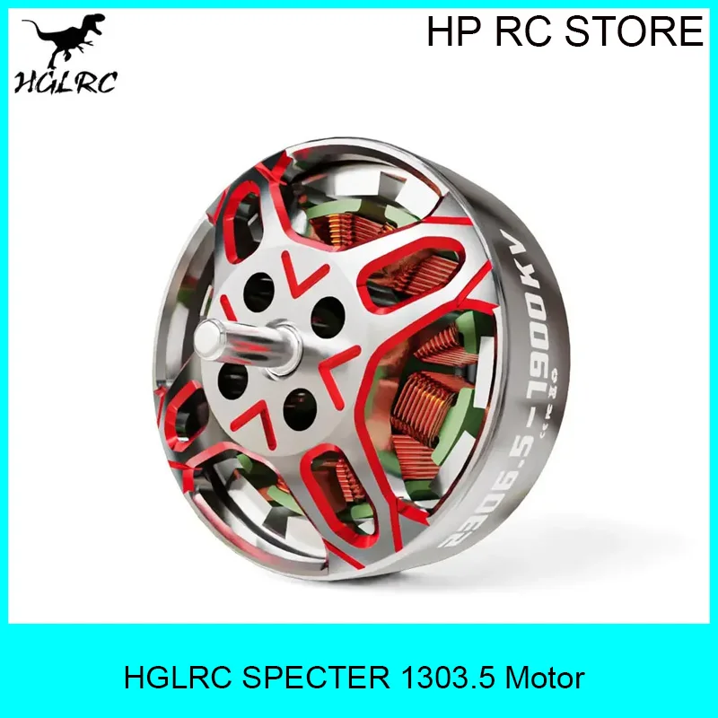 HGLRC SPECTER 1303.5 Brushless Motor 5500KV 2-4S LIPO Compatible 2-4inch Propeller for FPV Freestyle 2-4inch Toothpick Drones RC
HGLRC SPECTER 1303.5 Brushless Motor 5500KV 2-4S LIPO Compatible 2-4inch Propeller for FPV Freestyle 2-4inch Toothpick Drones RC