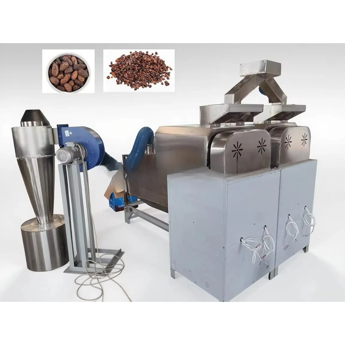 Precision Electric Cocoa Nibs Processing Machine for Gourmet Chocolate
Precision Electric Cocoa Nibs Processing Machine for Gourmet Chocolate