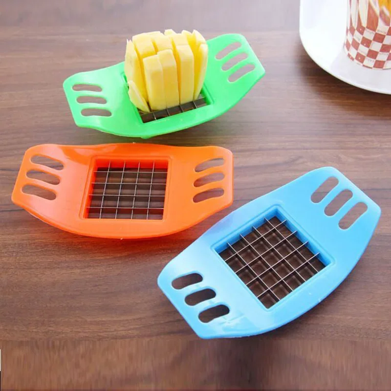 Stainless Steel Vegetable Potato Slicer Cutter Chopper Chips Making Tool Potato Cutting Fries Tool Kitchen Accessories E#CH
Stainless Steel Vegetable Potato Slicer Cutter Chopper Chips Making Tool Potato Cutting Fries Tool Kitchen Accessories E#CH