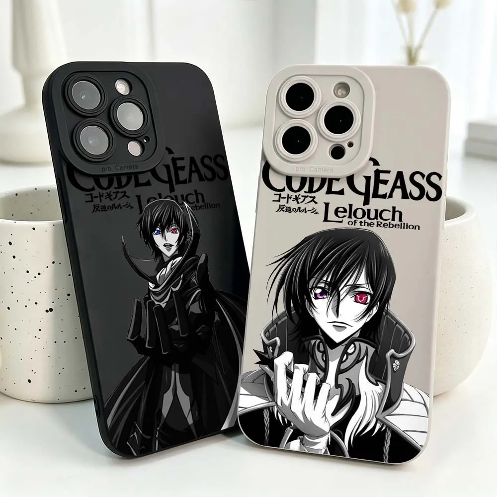 Anime CODE GEASS Rebellion Cover Silicone Case For iPhone 17 16 15 14 13 12 11 Pro Max Plus XS XR Mini Soft Phone Case
Anime CODE GEASS Rebellion Cover Silicone Case For iPhone 17 16 15 14 13 12 11 Pro Max Plus XS XR Mini Soft Phone Case