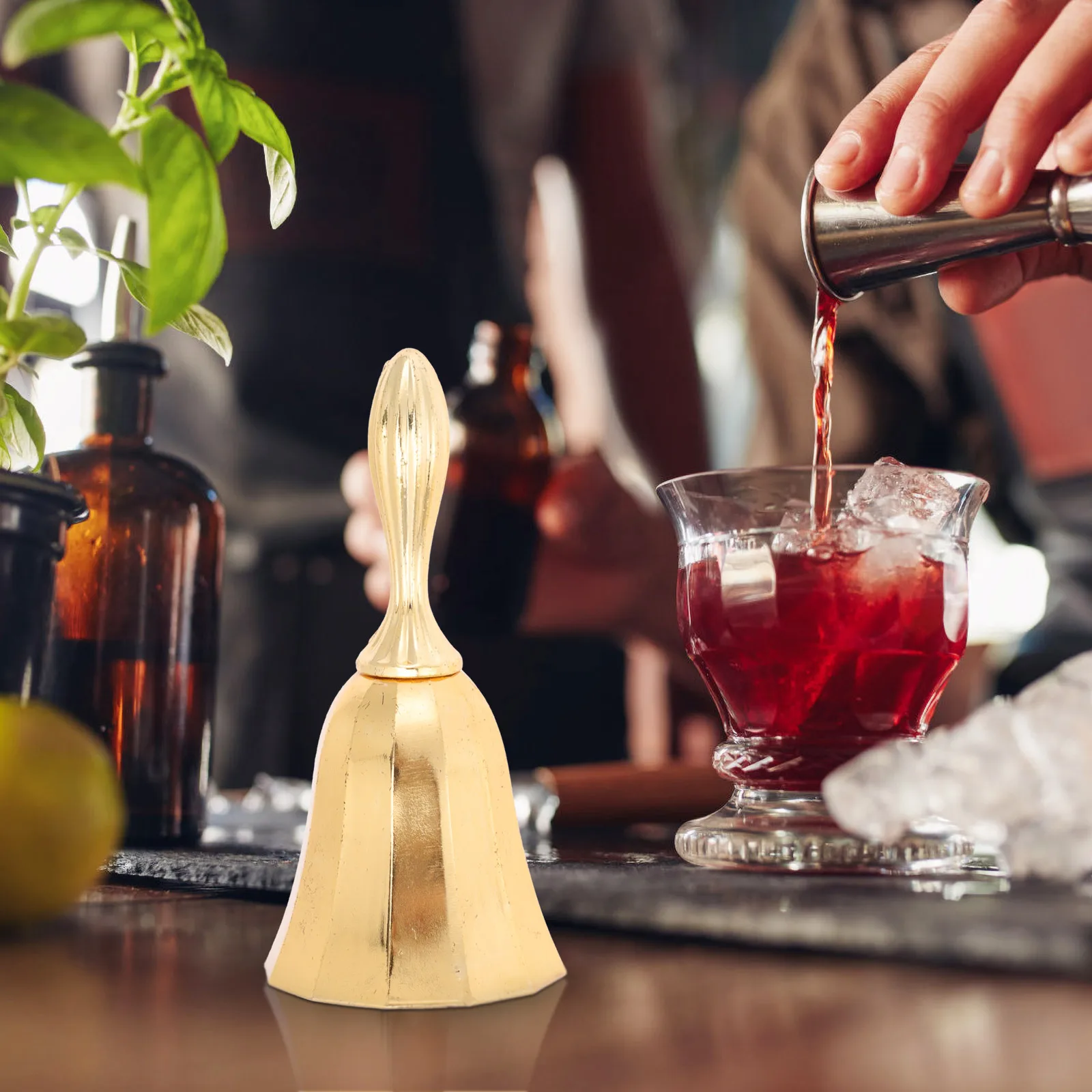 Vintage Metal Hand Bell for Restaurant Bar Hotel Service Decorative Retro Dish Bell Manual Service Alert
Vintage Metal Hand Bell for Restaurant Bar Hotel Service Decorative Retro Dish Bell Manual Service Alert