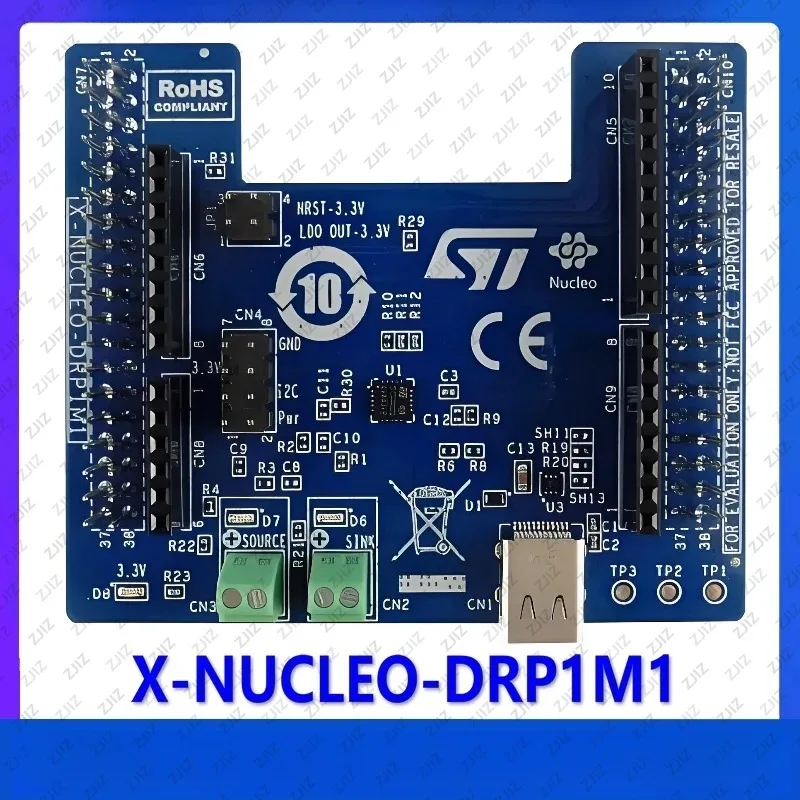 X-NUCLEO-DRP1M1 STM32 Expansion Board Dual Power Supply Data Interface 3.3V/5V for Industrial IoT Prototyping 
X-NUCLEO-DRP1M1 STM32 Expansion Board Dual Power Supply Data Interface 3.3V/5V for Industrial IoT Prototyping