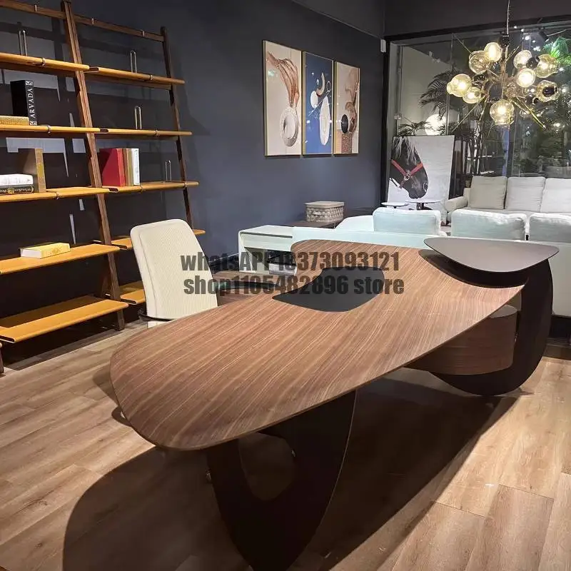 Brown Drawers Executive Office Desk Cheap Strong Modern Study Computer Desk Gaming Large Mesa Escriotorio Work Station Table
Brown Drawers Executive Office Desk Cheap Strong Modern Study Computer Desk Gaming Large Mesa Escriotorio Work Station Table