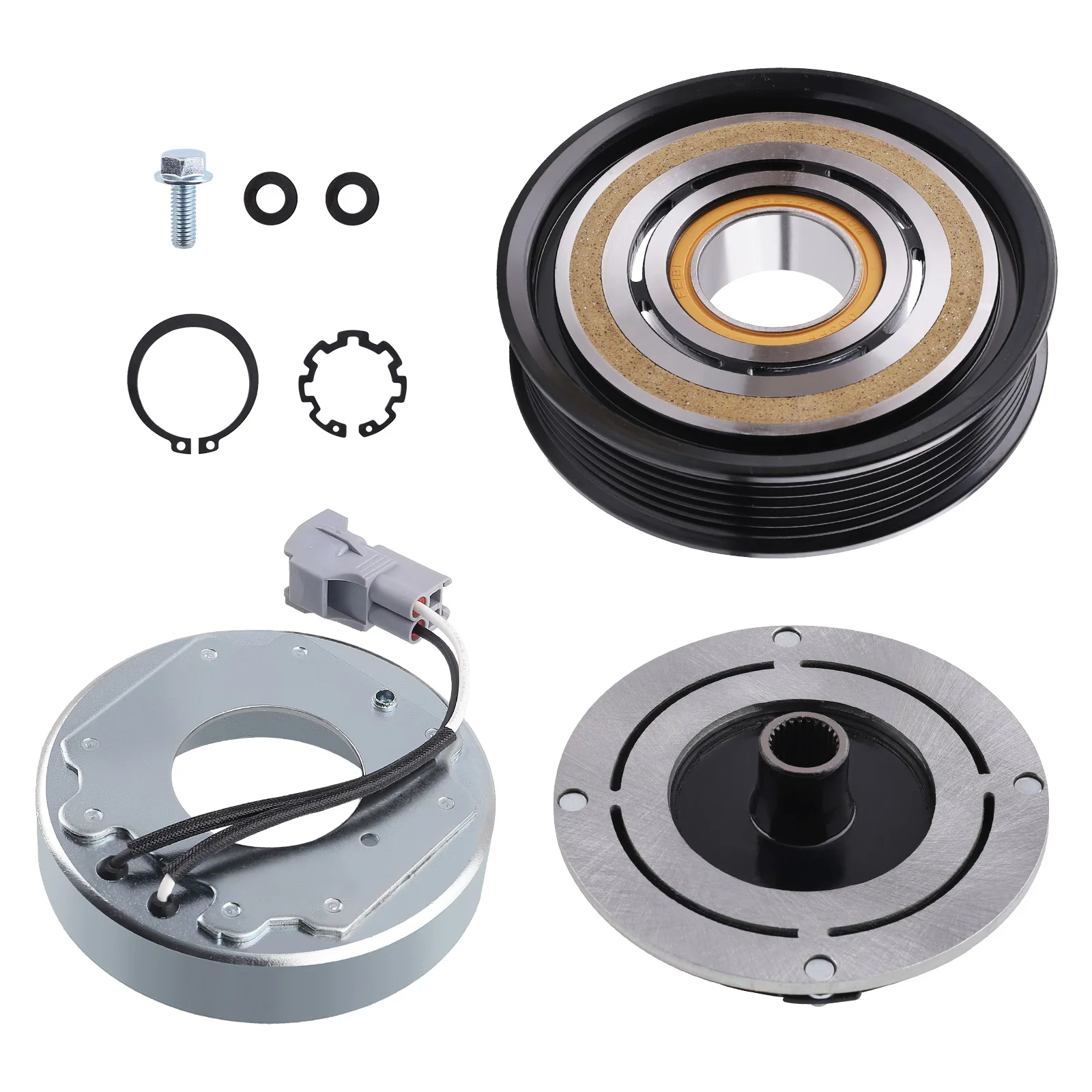 Комплект сцепления компрессора кондиционера для Dodge Charger, Chrysler 300 3.6L 2014-23 68232390AA
Комплект сцепления компрессора кондиционера для Dodge Charger, Chrysler 300 3.6L 2014-23 68232390AA