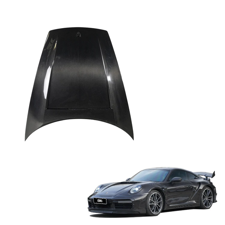 Dry Carbon Fiber Engine Hoods For Porsche 911 992 Carrera Upgrade Top-Car Stinger GTR Style R Car Front Bonnet Cover Hood
Dry Carbon Fiber Engine Hoods For Porsche 911 992 Carrera Upgrade Top-Car Stinger GTR Style R Car Front Bonnet Cover Hood
