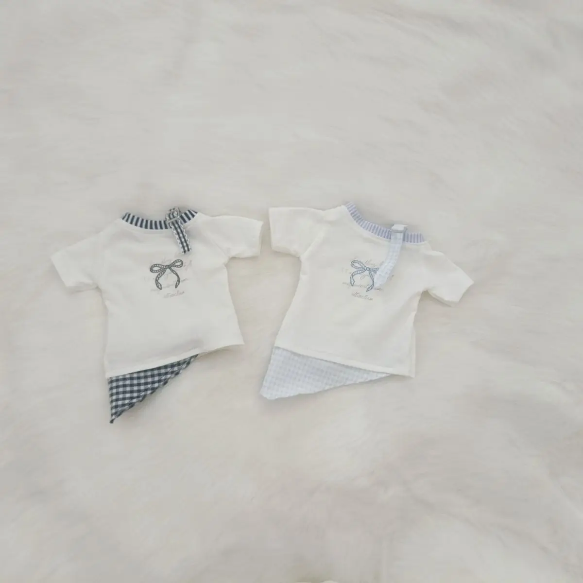1/4 1/6 Doll's Clothes for 45/30cm Bjd Doll Diagonal Shoulder Short Sleeved Bow Printed T-shirt Dress Up Toys Doll Accessories
1/4 1/6 Doll's Clothes for 45/30cm Bjd Doll Diagonal Shoulder Short Sleeved Bow Printed T-shirt Dress Up Toys Doll Accessories