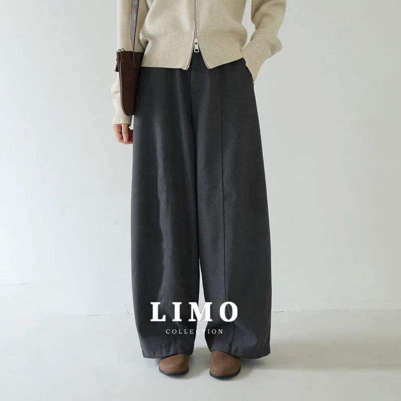 LIMO 2025, осенне-зимняя мода, высококачественные широкие брюки из твидовой хлопчатобумажной ткани, элегантные офисные рабочие брюки
LIMO 2025, осенне-зимняя мода, высококачественные широкие брюки из твидовой хлопчатобумажной ткани, элегантные офисные рабочие брюки