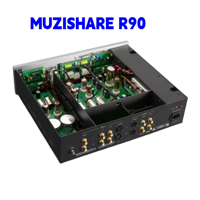 MUZISHARE R90 Gallbladder Front Stage Amplifier, Fever Grade Pure Gallbladder Machine, Electronic Tube Front Stage with Frequenc
MUZISHARE R90 Gallbladder Front Stage Amplifier, Fever Grade Pure Gallbladder Machine, Electronic Tube Front Stage with Frequenc