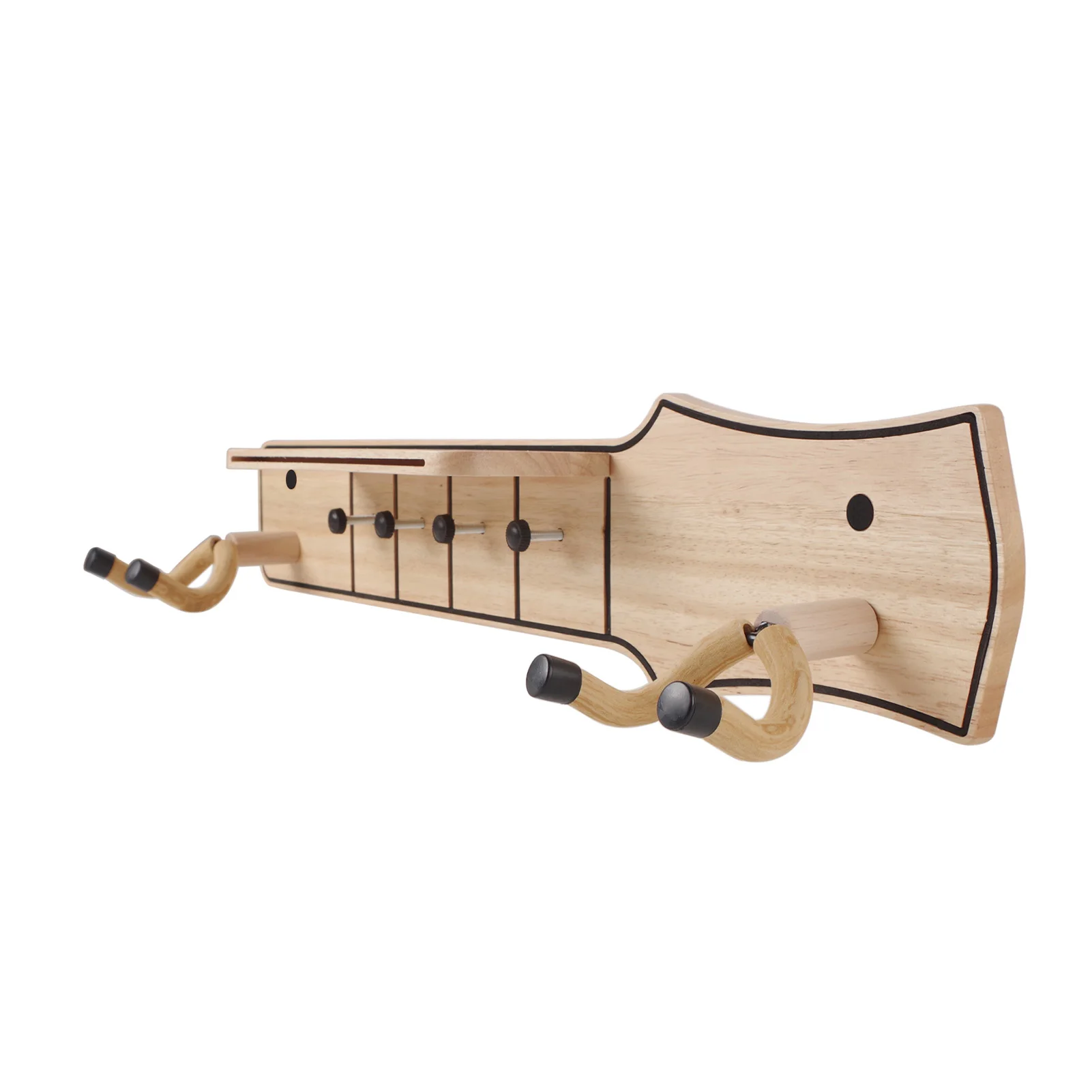 Universal Guitar Wall Mount Wood Guitar Holder Hook Stand with Shelf Pick Holder for Acoustic Electric Instruments
Universal Guitar Wall Mount Wood Guitar Holder Hook Stand with Shelf Pick Holder for Acoustic Electric Instruments