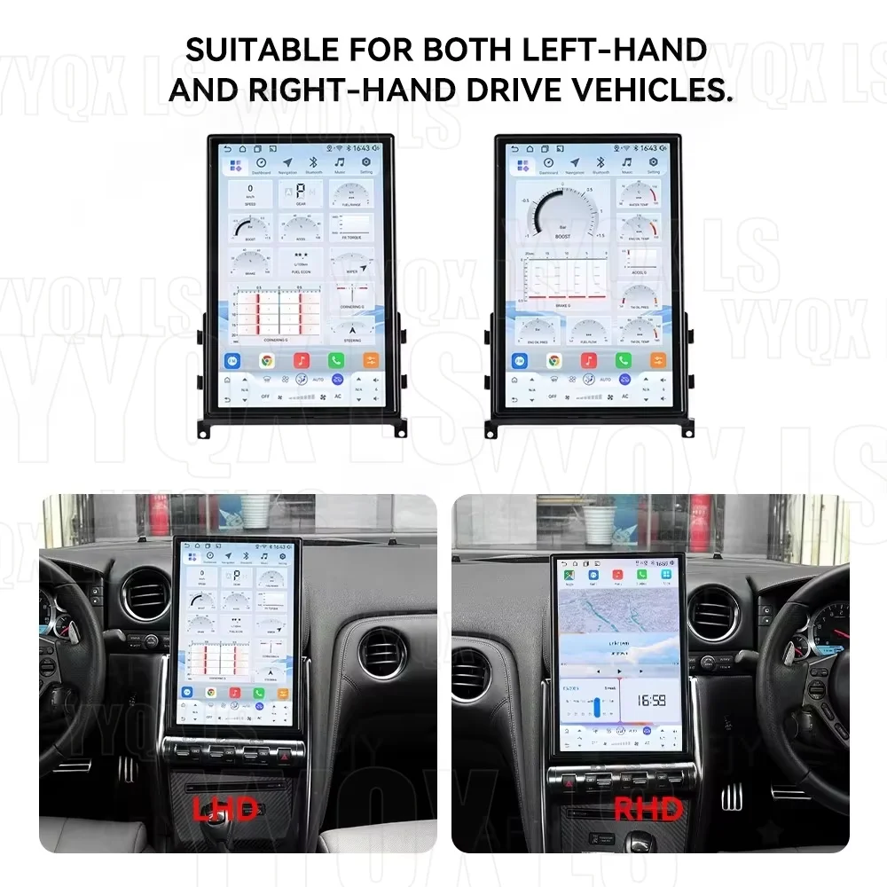 14.5 Inch For Nissan GTR R35 2008-2015 Android Touch Screen GPS Navigation Car Radio Multimedia Player Auto Stereo Head Unit
14.5 Inch For Nissan GTR R35 2008-2015 Android Touch Screen GPS Navigation Car Radio Multimedia Player Auto Stereo Head Unit