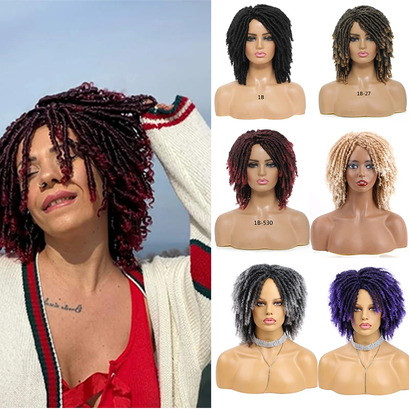 Парик Dreadlock Ombre черный бордовый Плетеный вязаный крючком Твист волосы парики 6 дюймов короткие синтетические Фотоэлементы для черных женщин ежедневное использование
Парик Dreadlock Ombre черный бордовый Плетеный вязаный крючком Твист волосы парики 6 дюймов короткие синтетические Фотоэлементы для черных женщин ежедневное использование
