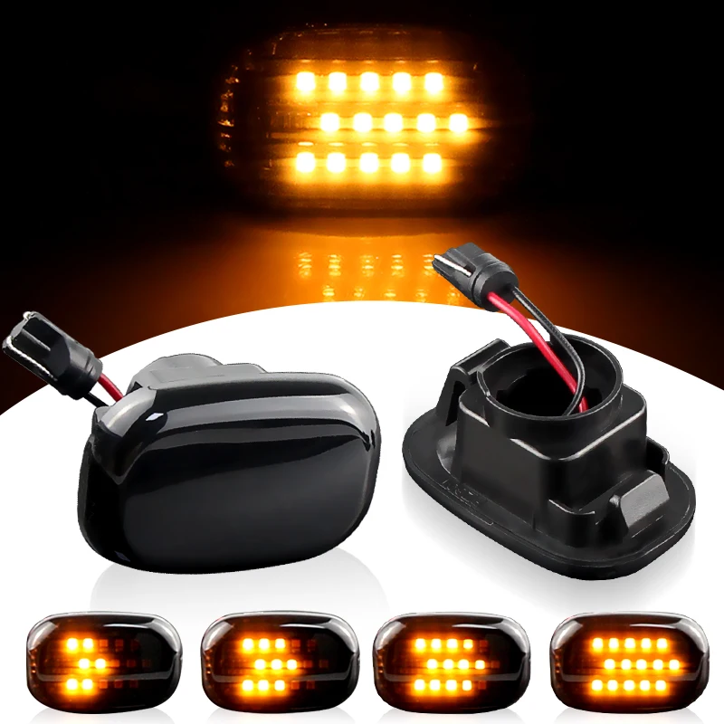 2PCS for Toyota Harrier ACU3/GSU3/MCU3 Previa(Estima/Torago) CR30/40 Porte NNP1 - LED Side Marker Light Flowing Turn Signal Lamp
2PCS for Toyota Harrier ACU3/GSU3/MCU3 Previa(Estima/Torago) CR30/40 Porte NNP1 - LED Side Marker Light Flowing Turn Signal Lamp