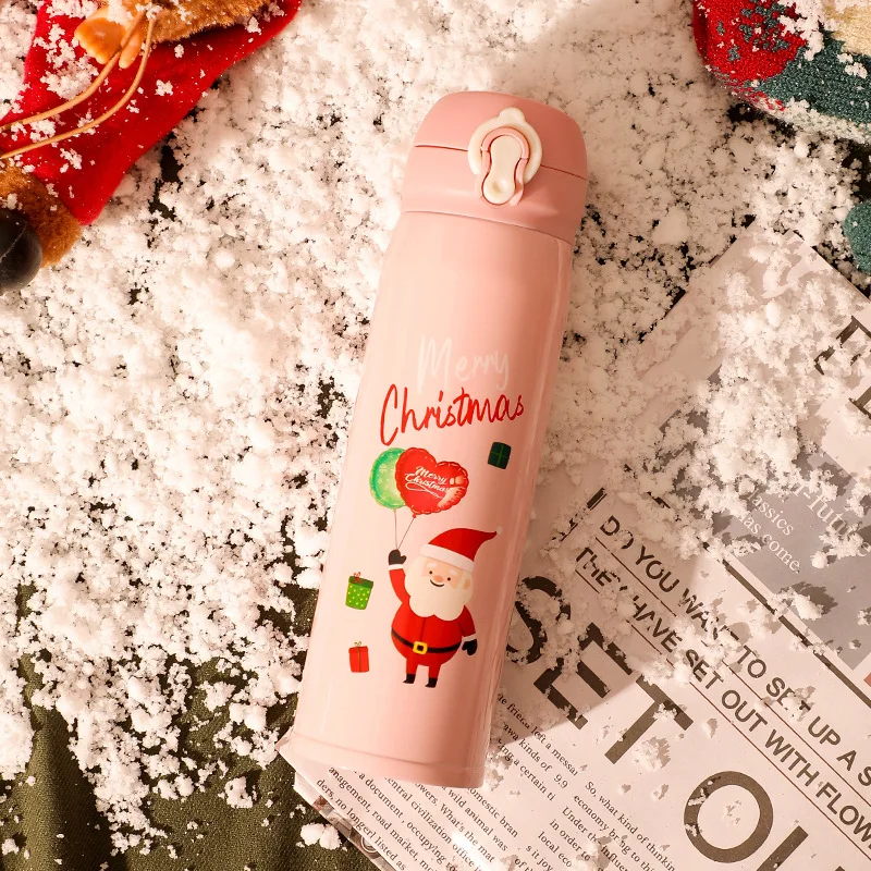 Christmas Themed Design Stainless Steel Insulated Water Bottle Cute Cartoon Gift for Chritmas Season
Christmas Themed Design Stainless Steel Insulated Water Bottle Cute Cartoon Gift for Chritmas Season