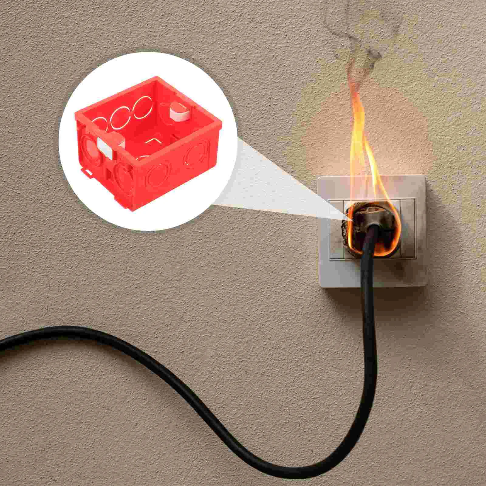 10 Pcs Embedded Switch Box The Receptacle Outlet Plastic Extension Cord with Multiple Outlets Boxes
10 Pcs Embedded Switch Box The Receptacle Outlet Plastic Extension Cord with Multiple Outlets Boxes
