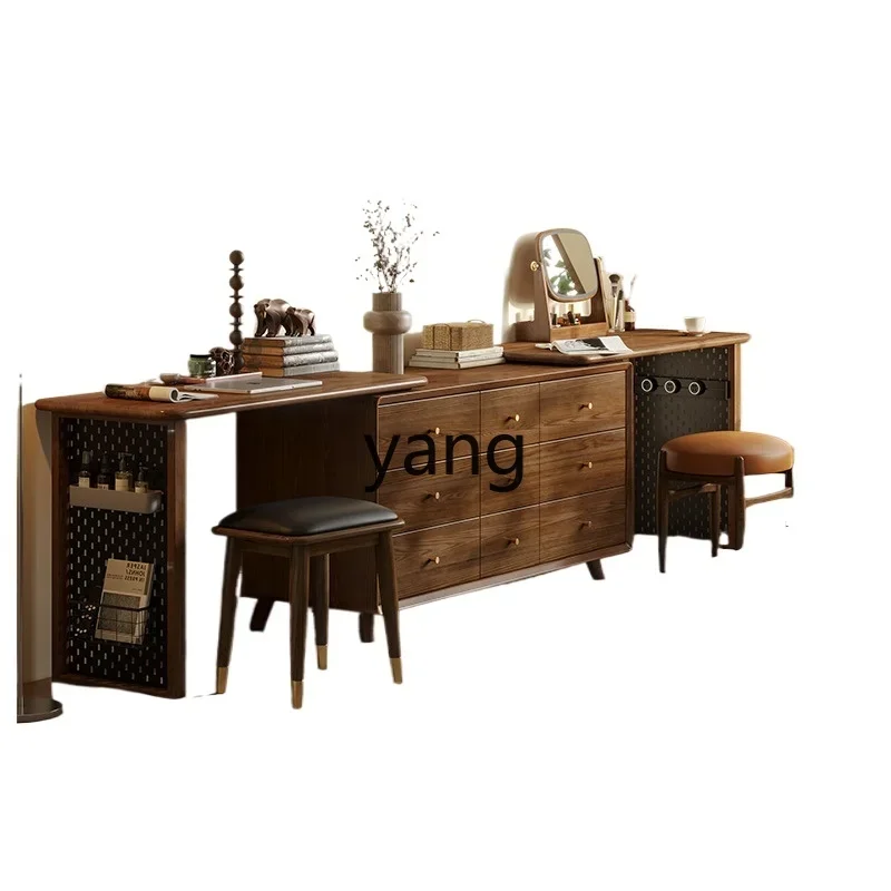 LHH solid wood dresser bedroom small apartment chest integrated ash wood with storage makeup table
LHH solid wood dresser bedroom small apartment chest integrated ash wood with storage makeup table