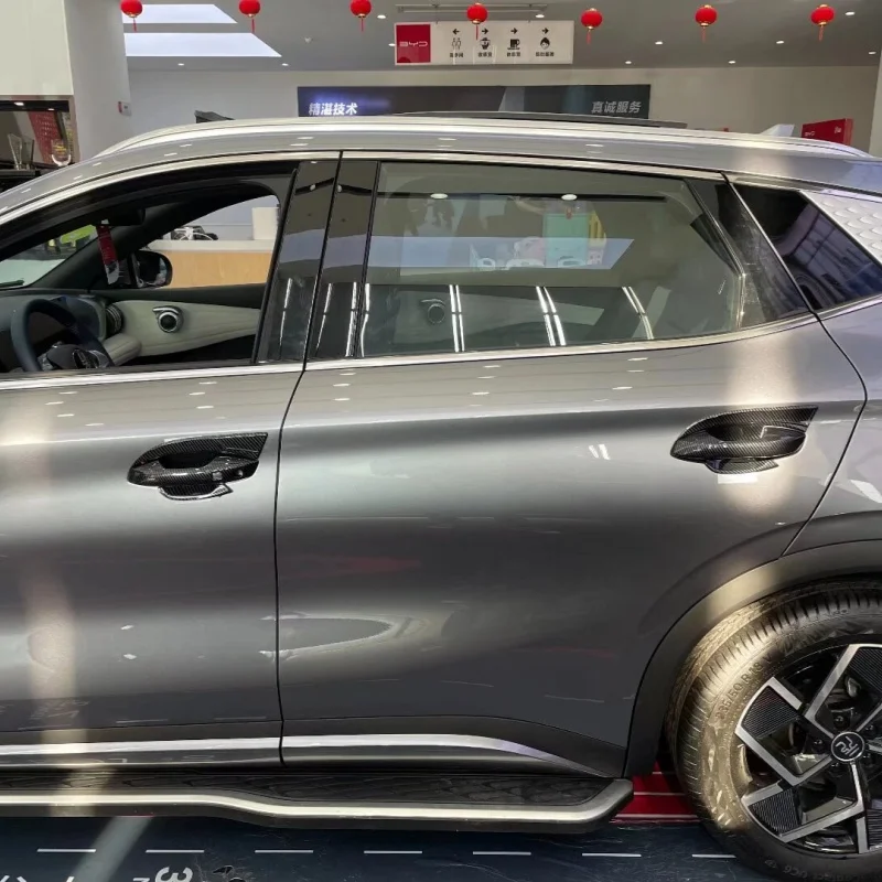 For BYD ATTO 3 Yuan Plus 2022 2023 Car Accessories ABS Chrome Door Handle Cover With Smart Key Hole Catch Cap Trim Molding
For BYD ATTO 3 Yuan Plus 2022 2023 Car Accessories ABS Chrome Door Handle Cover With Smart Key Hole Catch Cap Trim Molding