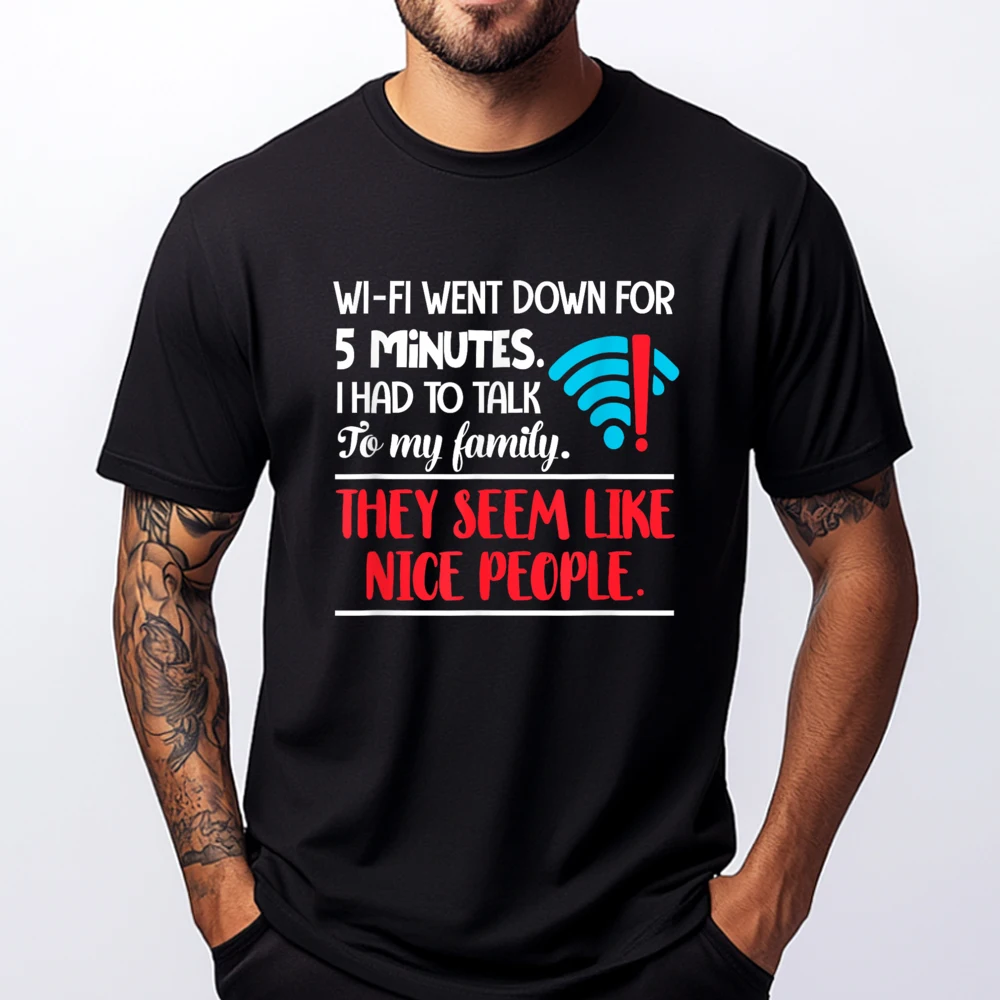 Wifi Went Down Talk To Family Phone Computer Internet Addict Designer Clothes Men Student Mens Designer Clothes Graphic
Wifi Went Down Talk To Family Phone Computer Internet Addict Designer Clothes Men Student Mens Designer Clothes Graphic