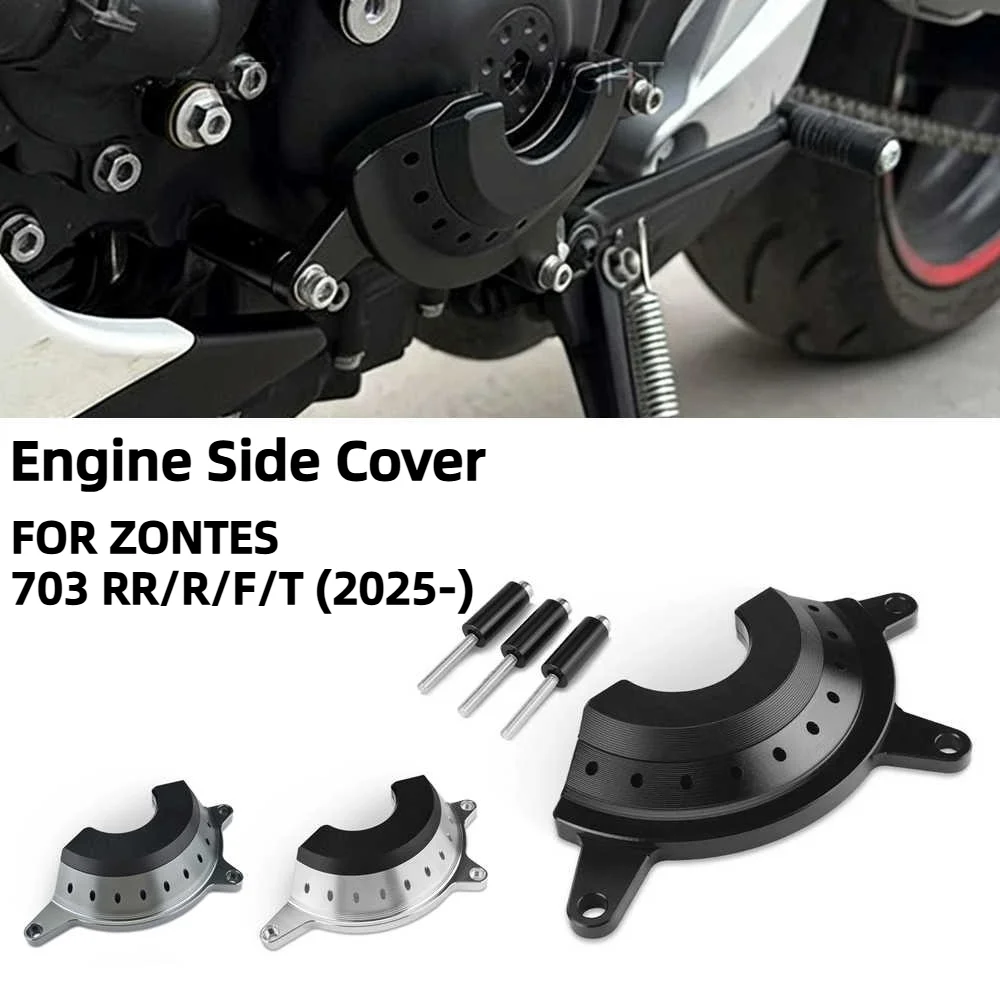 Motorcycle Engine Protective Cover 703RR Engine Anti-fall Decorative Shell For ZONTES 703F 703R 703T 2025 2026 Engine Side Cover
Motorcycle Engine Protective Cover 703RR Engine Anti-fall Decorative Shell For ZONTES 703F 703R 703T 2025 2026 Engine Side Cover
