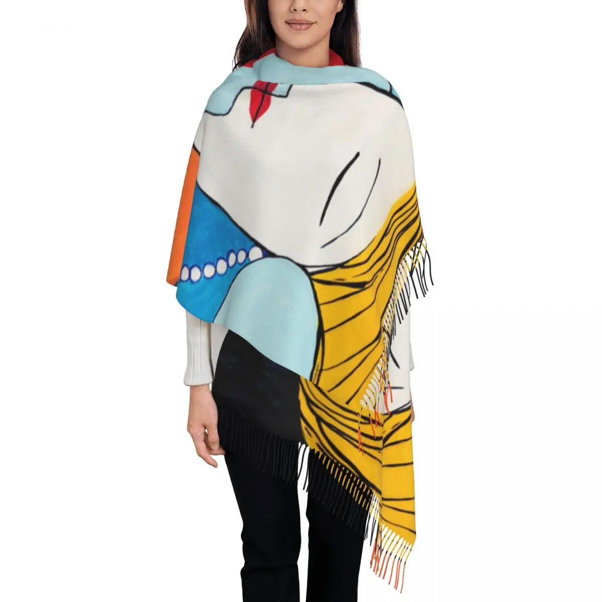 Picasso's Inspiration Scarf Wrap for Women Long Winter Fall Warm Tassel Shawl Unisex Pablo Picasso Scarves
Picasso's Inspiration Scarf Wrap for Women Long Winter Fall Warm Tassel Shawl Unisex Pablo Picasso Scarves