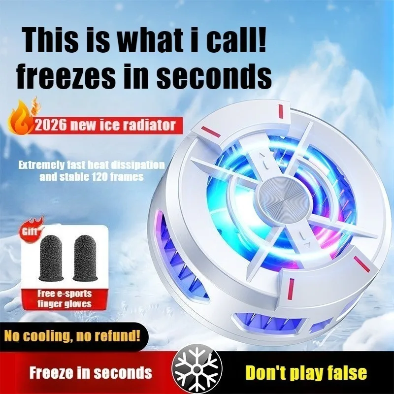 SR23 Pro Magnetic Back-Clip 2 in 1 Phone PUBG Game Cooler Semiconductor Fast Cooling Fan Radiator for IPhone Android Universal
SR23 Pro Magnetic Back-Clip 2 in 1 Phone PUBG Game Cooler Semiconductor Fast Cooling Fan Radiator for IPhone Android Universal