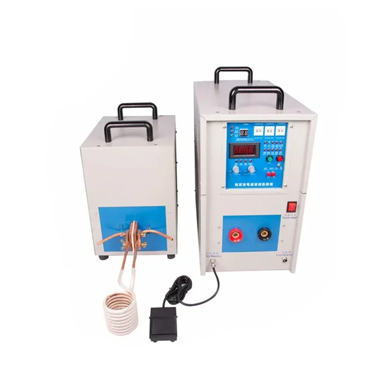 High-frequency induction heating machine for quenching, annealing, forging, lathe tools, welding, and small-scale smelting of go
High-frequency induction heating machine for quenching, annealing, forging, lathe tools, welding, and small-scale smelting of go