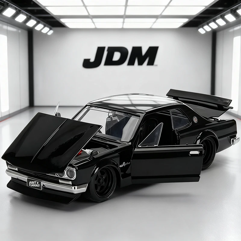 JADA 1:24 SKYLINE 2000 GTR KPGC10 легкосплавный автомобиль, литье под давлением и игрушечный транспорт, модель автомобиля, миниатюрная масштабная модель автомобиля для детей
JADA 1:24 SKYLINE 2000 GTR KPGC10 легкосплавный автомобиль, литье под давлением и игрушечный транспорт, модель автомобиля, миниатюрная масштабная модель автомобиля для детей
