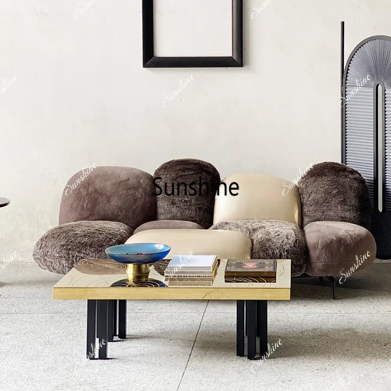 American light luxury fabric modern modern creative three-person sofa
American light luxury fabric modern modern creative three-person sofa