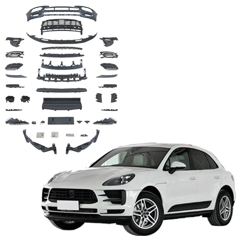 STLF For Porsches Macan 2014-21 Upgraded 95B.2 OE Front Bumper Body Kit Running Lights
STLF For Porsches Macan 2014-21 Upgraded 95B.2 OE Front Bumper Body Kit Running Lights