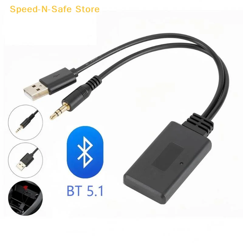 Bluetooth Radio Cable Adapter Wireless Music Audio Receiver for Car Stereo Plug and Play Simple Operation
Bluetooth Radio Cable Adapter Wireless Music Audio Receiver for Car Stereo Plug and Play Simple Operation